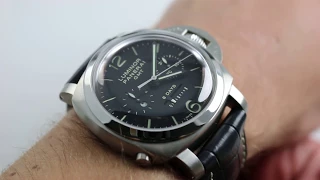 Panerai Luminor 1950 Chrono Monopulsante 8 Days GMT Acciaio PAM 275 Watch Review