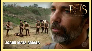 Joabe mata Amasa e garante não se arrepender | NOVELA REIS