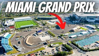 Flying Around F1 Miami Grand Prix Track!