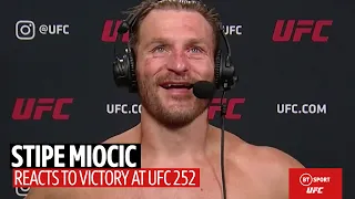 Stipe Miocic pays amazing tribute to Daniel Cormier immediate after their fight | UFC 252