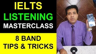 IELTS LISTENING MASTERCLASS: 8 BAND TIPS AND TRICKS BY ASAD YAQUB