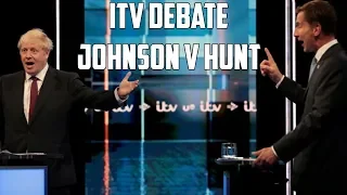 Boris Johnson vs Jeremy Hunt