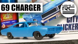 1/25 Scale RC 1969 Dodge Charger Build With New FFR SC1 Chassis