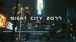 Night City 2077 - A synthwave tribute to Cyberpunk 2077