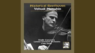 Violin Concerto in D Major, Op. 61: I. Allegro ma non troppo (Live)