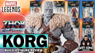 Marvel Legends Korg Build-A-Figure Thor Love & Thunder Review