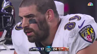 Ravens BARELY MISS on 4th & 20 hail mary & Bengals win