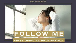 R'Bonney Gabriel's FIRST OFFICIAL PHOTOSHOOT as the 71st Miss Universe | FOLLOW ME | Miss Universe