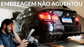 Passamos esta BRUTAL BMW M5 pro ETANOL e DEU RUIM