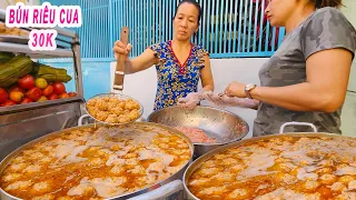 Bún Riêu Cua Đồng hơn 30 năm | Bí quyết nấu Nồi Riêu Cua cực ngon