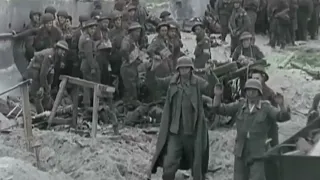 Espectaculares grabaciones reales a color del Desembarco de Normandía ("Día D")