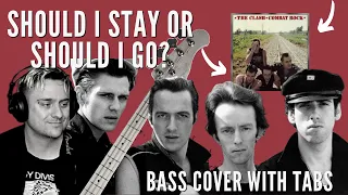 The Clash - Should I Stay or Should I Go? Bass Cover (with tabs)