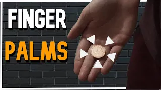 COIN MAGIC - FINGER Palm and HOLD!