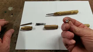 AUTOMATIC CENTER PUNCH NOT PUNCHING ITS WEIGHT CLASS, cheap but ya can make it work