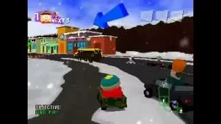 South Park Rally ... (PS1) Gameplay