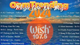 OPM TRENDING HITS LIVE on Wish 107.5 Bus 📀Tadhana, Uhaw , Akin Ka Na Lang🚍Music Live On Bus
