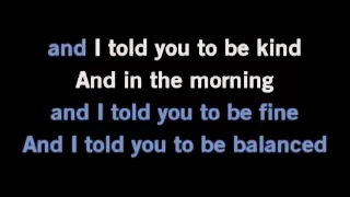 Birdy - Skinny love {karaoke} - HD