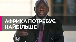 Президент ПАР закликав Путіна відновити "зернову угоду"