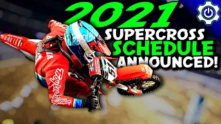 2021 Supercross Schedule ANNOUNCED! - Monster Energy Supercross 3 Gameplay