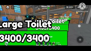 Toilet Tower Defense but camera unit only challenge