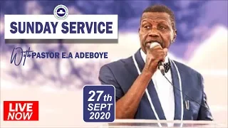 RCCG September 27th 2020 SUNDAY SERVICE | PASTOR E.A ADEBOYE