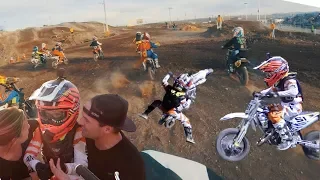 SEVEN-YEAR-OLD KID'S FIRST DIRT BIKE RACE | FIRST TIME RACING MOTOCROSS