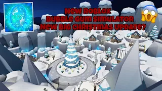 Roblox- "Bubble Gum Simulator!" Update 78 The New BIG Christmas Update!!!