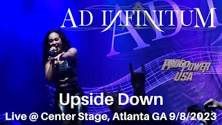 Ad Infinitum - Upside Down LIVE @ ProgPower USA Center Stage Atlanta GA 9/8/2023