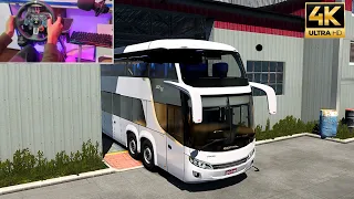 Euro Truck Simulator 2 | Bus Mod | Smooth Driving | Logitech G29 Gameplay