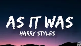 Harry Styles - As It Was (Lyrics)