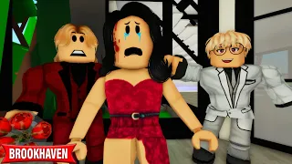 MY BOSS TRAPPED ME TO DATE HIS SON!| Roblox Brookhaven || CoxoSparkle2