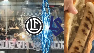 WURST-SKANDAl in LUGANO 🤮| Stadionvlog | FC Lugano : Lausanne-Sports | 27.09.23