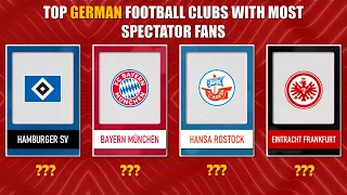 MOST POPULAR GERMAN FOOTBALL CLUBS