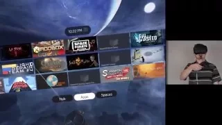 HTC Vive UI Walkthrough, Tips and Tricks