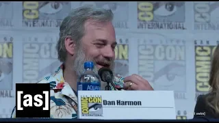 Dan Harmon's Summer Impression | SDCC 2019 Rick and Morty Panel | adult swim