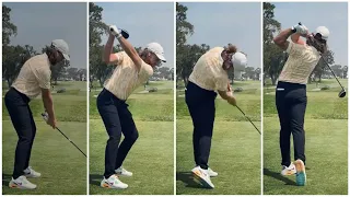 Tommy Fleetwood Driver Swing Sequence and Slowmotion