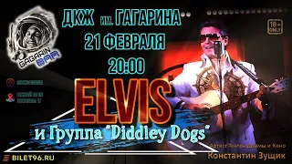 Промо 21 февраля. ELVIS и Группа "Diddley Dogs" в ГагаринБар!