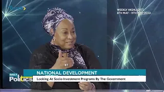 DAILY POLITICS HIGHLIGHT: NAT'L DEVELOPMENT: Looking At Social-investment Programs By The Government