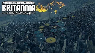 The City Is Surrounded By Vikings! - Total War: Throne Of Britannia Gameplay