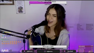 Sena Nazlı (Heybensena) - Mavi Duvar (COVER) - twitch.tv/heybensena