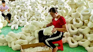 Amazing Mass Production of Airplane Pillows in Factory
