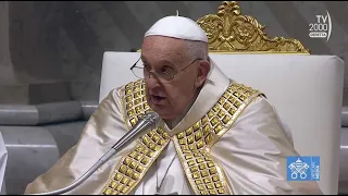 Papa Francesco: c’è bisogno di speranza in questo mondo di guerre ed egoismi