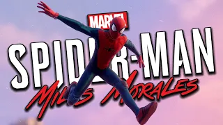 "Stay" - The Kid LAROI, Justin Bieber (Spider-Man: Miles Morales) Smooth Web Swinging | PS4 Gameplay