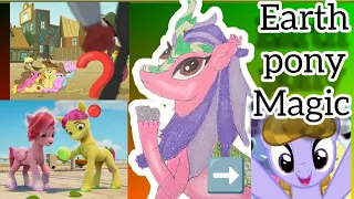 Earth Pony Magic Theory gen 4 and Gen 5