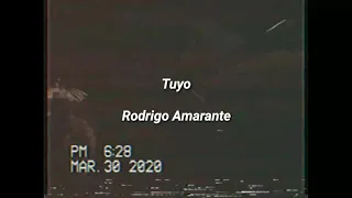 Tuyo (Narcos Theme) - Rodrigo Amarante - Letra