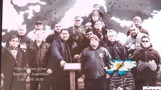 HOMENAJE A LOS VETERANOS DE MALVINAS 2 DE ABRIL DE 2020 Pilar Argentina