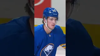 Tage Thompson shows off the mitts with a beautiful goal