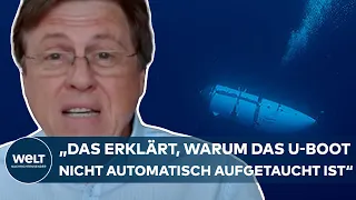 SUCHE NACH "TITAN": Raumfahrtexperte Prof. Walter glaubt, verschollenes U-Boot liegt am Meeresboden