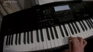 Boney M - Rasputin easy piano casio wk-7600