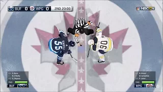 NHL 18 - Winnipeg Jets vs Buffalo Sabres - Gameplay (HD) [1080p60FPS]